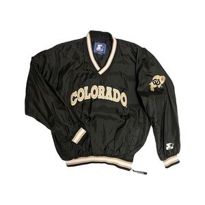 Vintage Colorado Buffaloes X Starter Windbreaker